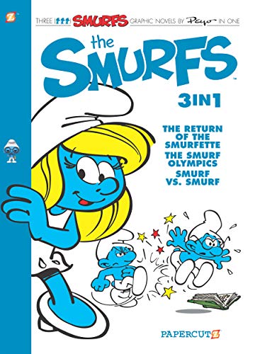 The Smurfs 3-in-1 #4: The Return of Smurfette, The Smurf Olympics, and Smurf vs Smurf (The Smurfs Graphic Novels, Band 3)